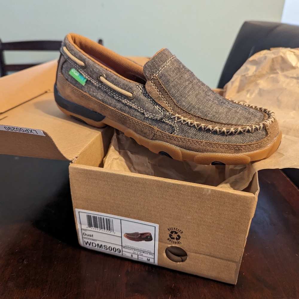 Twisted X Slip On Driving Moc